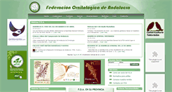 Desktop Screenshot of foandaluza.com